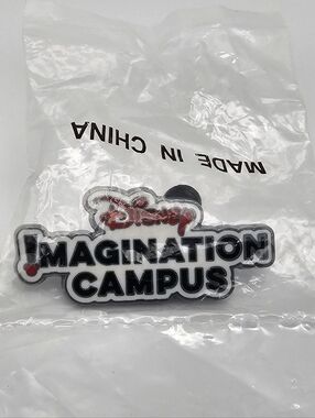 Disney Imagination Campus Pin - Black, White & Red